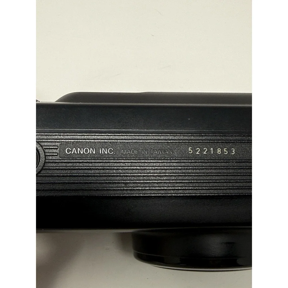 Canon Sure Shot Telemax Date 35mm Film Camera Tested Working New Battery & Case.